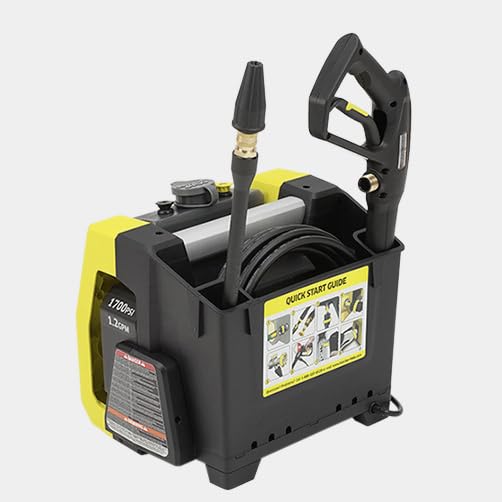 Karcher K1700 Cube Electric Power Pressure Washer 1700 PSI TruPressure, 1.2 GPM, Three Year Warranty