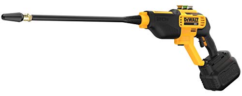 DEWALT Cordless Pressure Washer, Power Cleaner, 550-PSI, 1.0 GPM, Battery & Charger Included (DCPW550P1)