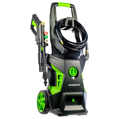 Earthwise PW20502B 2050 PSI 13-Amp Electric Corded Pressure Washer with Foam Cannon Bundle