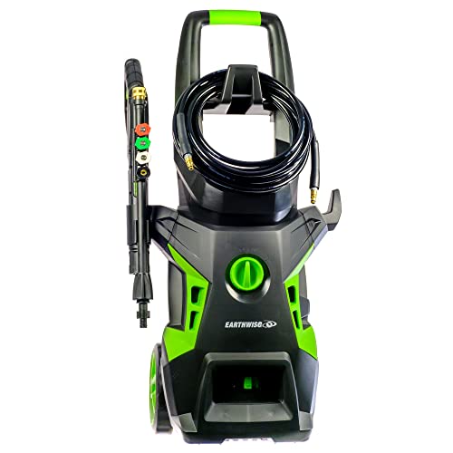 Earthwise PW20502B 2050 PSI 13-Amp Electric Corded Pressure Washer with Foam Cannon Bundle