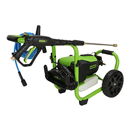 Greenworks Pro 3000 PSI 1.1-Gallon-GPM Cold Water Electric Pressure Washer 5113402HDVT