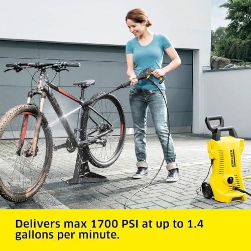 Karcher K2 Power Control 1700 PSI 1.45 GPM Electric Pressure Washer