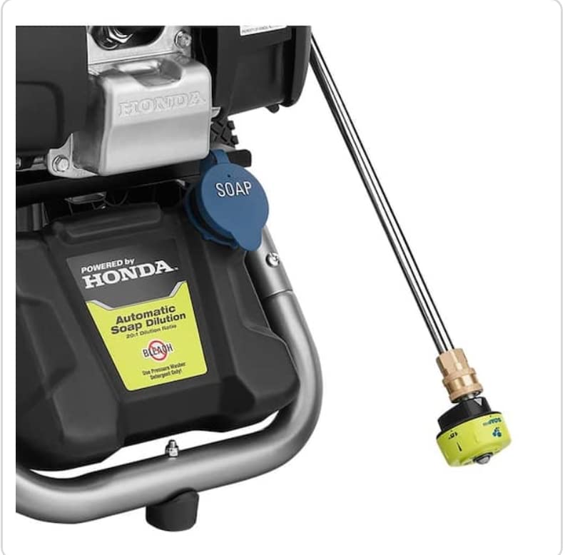3100 PSI 2.3 GPM Cold Water Gas Pressure Washer
