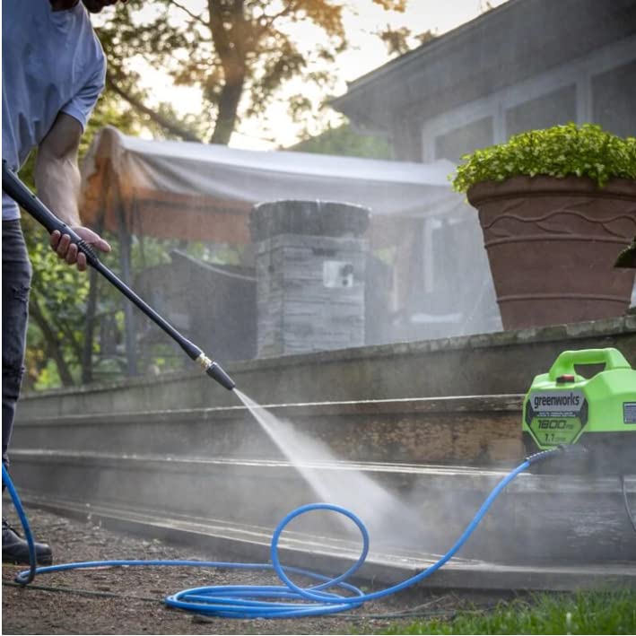 Greenworks 1800 PSI 1.1 GPM Cold Water Electric Pressure Washer, 5113002HDVT