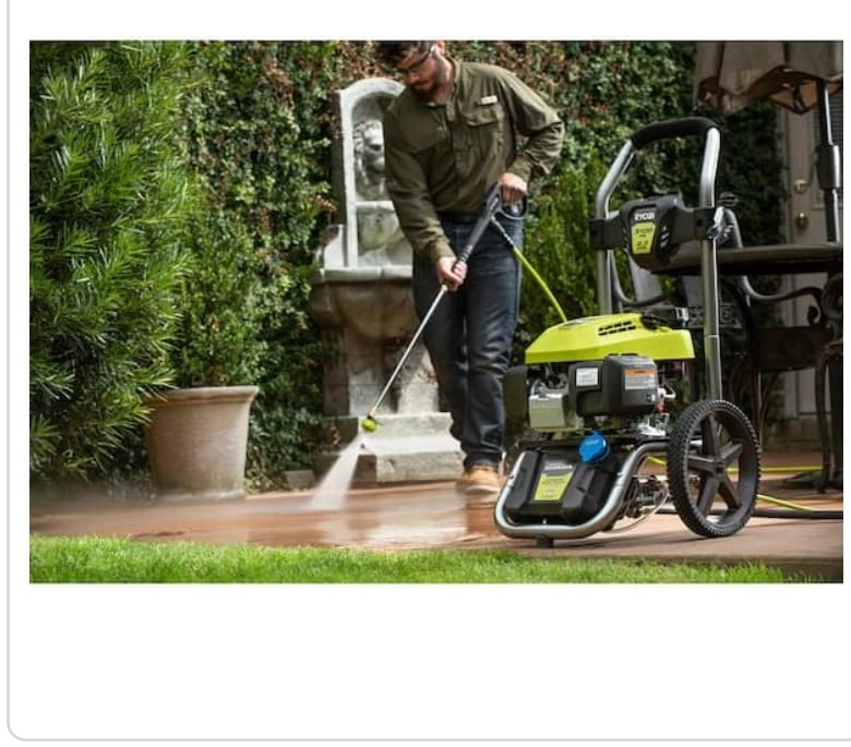 3100 PSI 2.3 GPM Cold Water Gas Pressure Washer