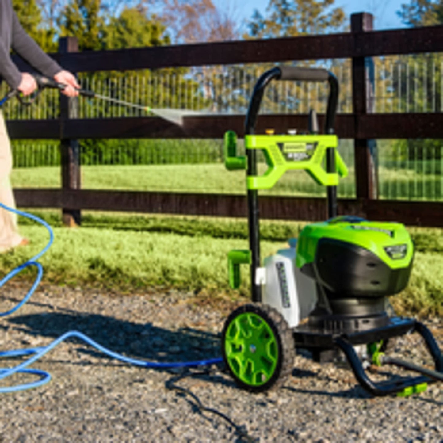 Greenworks Pro 2300 PSI 2.3-Gallon-GPM Cold Water Electric Pressure Washer 5113302HDVT